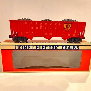 Lionel Delaware & Hudson Standard O Gauge Three-Bay Hopper Model 6-17127